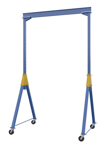 KNOCK-DOWN ADJ STEEL GANTRY 6K 10 x 16 - Model AHSN-6-10-16
